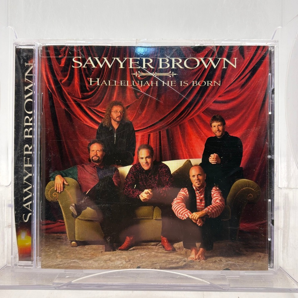 Sawyer Brown Hallelujah He Is Born Christmas CD 1997 Curb Records D2-77852